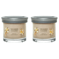 thumbnail image 1 of Yankee Candle Small Tumbler Scented Single Wick Jar Candle, Vanilla Creme Brulee, 4.3 oz (Pack of 2), 1 of 6