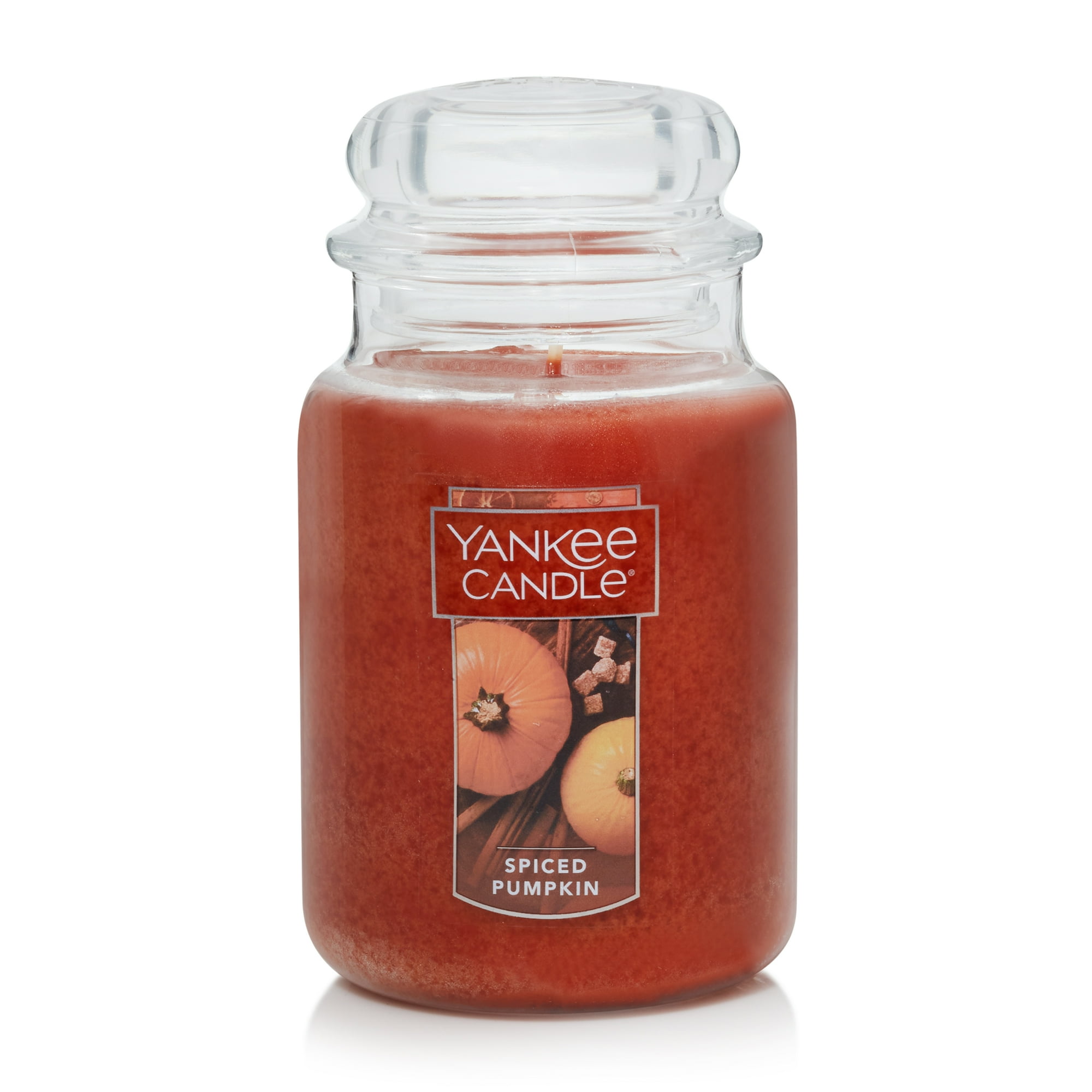 Yankee Candle Spiced Pumpkin Original Large Scented Jar Candle, 22 oz