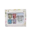 thumbnail image 1 of Yankee Candle Spring Favorites Votive Boxed Gift Set with 4 Votives and a Glass Votive Holder - Catching Rays, Sage & Citrus, Lemon Lavender, Apricot Rose, 1 of 3
