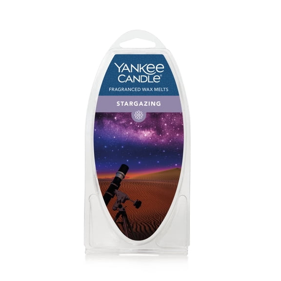Yankee Candle Stargazing Fragranced Wax Melts, 1 Pack of 6, 2.6 oz