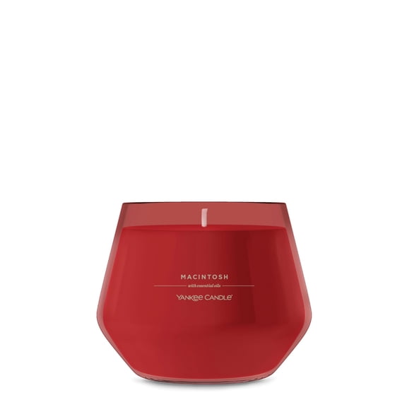 Yankee Candle Studio Collection Scented Candle, 10 oz, Macintosh, Red