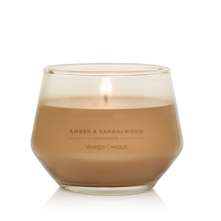 Yankee Candle Studio Collection Scented Jar, Amber & Sandalwood