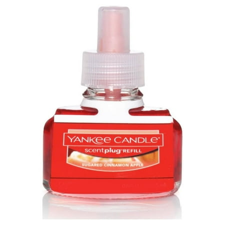 Yankee Candle Sugared Cinnamon Apple Scent-Plug Refill, 0.625 fl oz