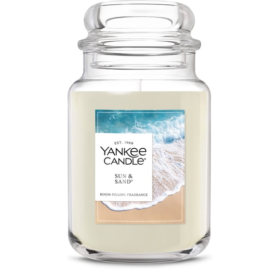 Yankee Candle Sun & Sand Original Large Jar Scented Candles, 22 oz