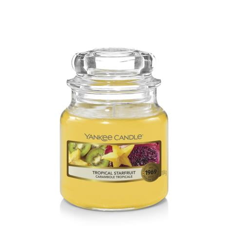 Yankee Candle Tropical Starfruit Classic Small Original Jar Candle - 3.7oz