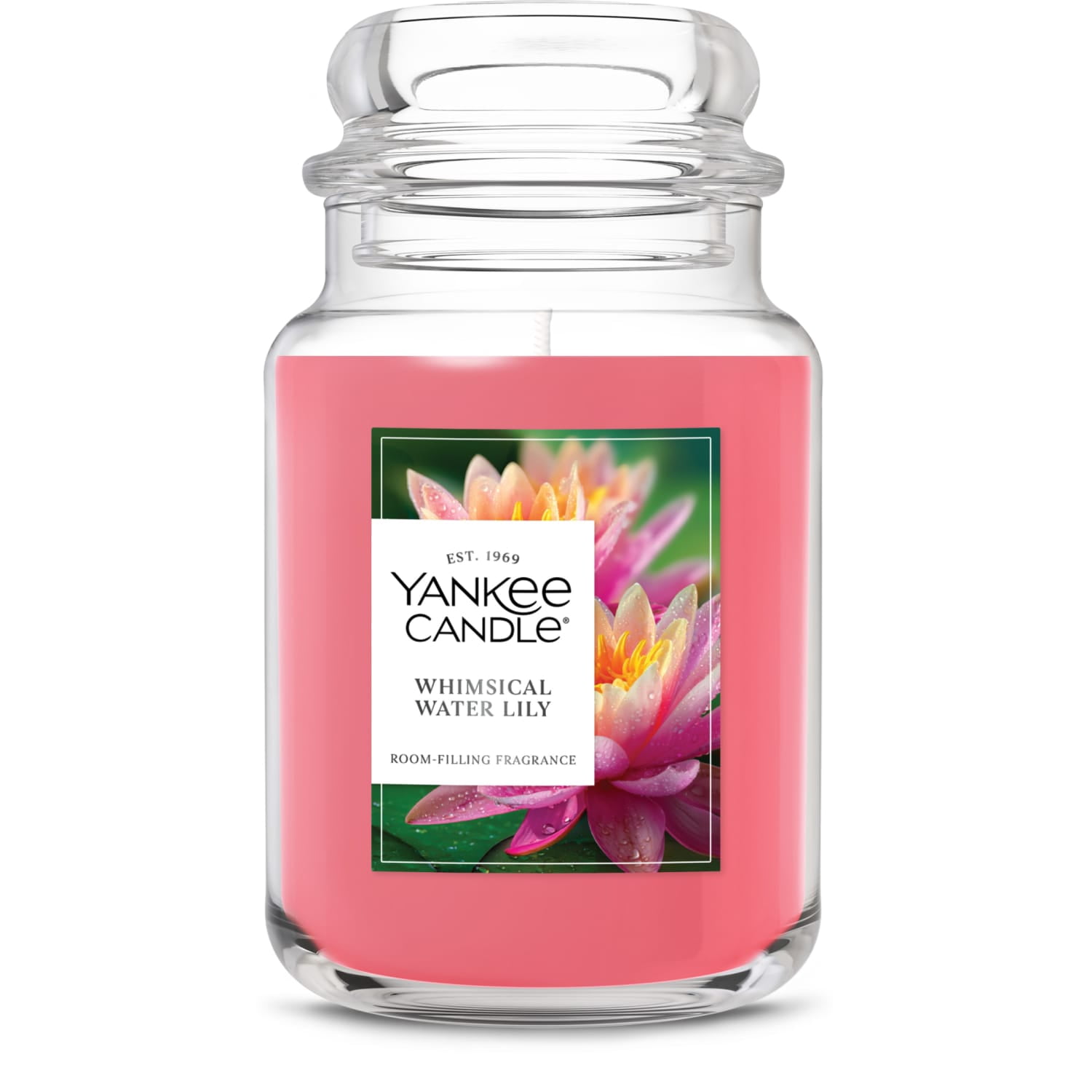 Yankee Candle Whimsical Water Lily Original Large Jar Scented Candles, 22 oz