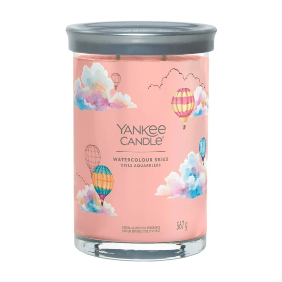 Yankee Candle Watercolor Skies Large Signature 2-Wick Tumbler Candle