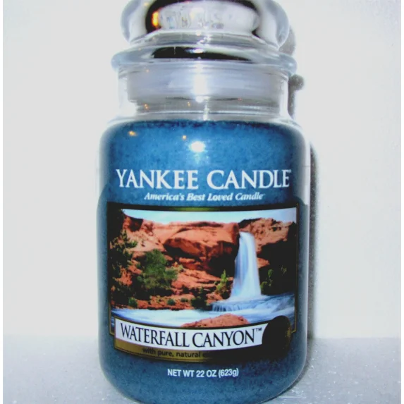 Yankee Candle Waterfall Canyon Large Classic Jar Candle, 22 Ounce