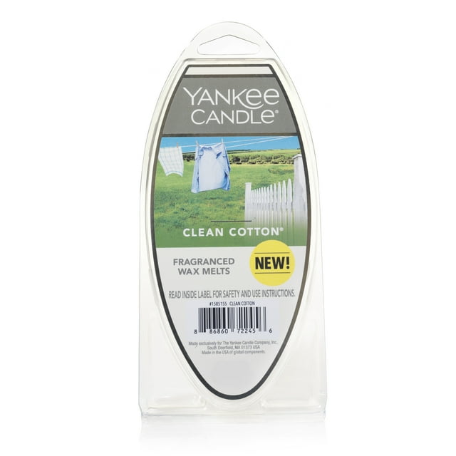 Yankee Candle Wax Melts, Clean Cotton