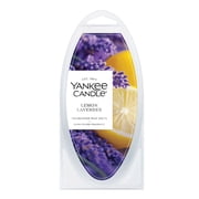 Yankee Candle Lemon Lavender Fragranced Wax Melts, 1 Pack of 6, 2.6 oz