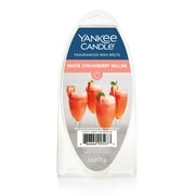 Yankee Candle White Strawberry Bellini Fragranced Wax Melts, 1 Pack of 6, 2.6 oz