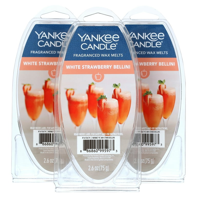 Yankee Candle Fragrance Wax Melts Scented 2.6 Oz Wax Melts~ U