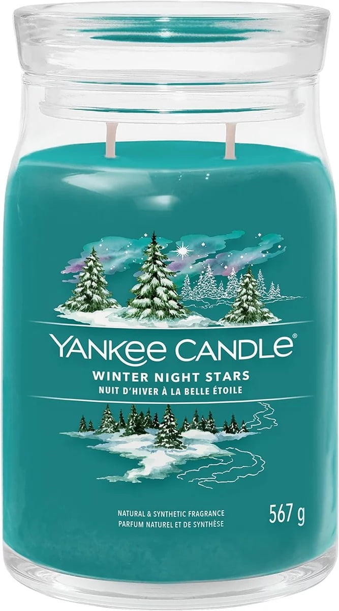 Yankee Candle Winter Night Stars Signature Large Jar