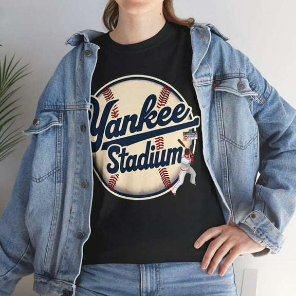 Yankee Stadium Graphic Tee: Vintage Baseball Fan Shirt