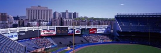 Yankee Stadium NY USA Canvas Art - Panoramic Images (36 x 12)