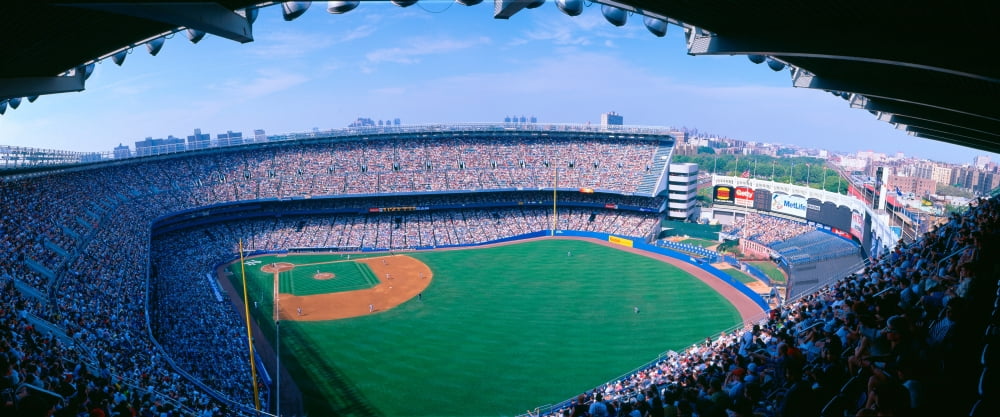 Yankee Stadium NY Yankees v Tampa Bay New York Canvas Art - Panoramic Images (27 x 9)