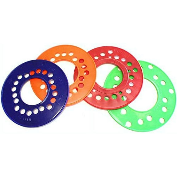 Yankee forge Adjustable Wheel Bolt Pattern Template Tools 4 5 6 Lug Multicolor 4 Count