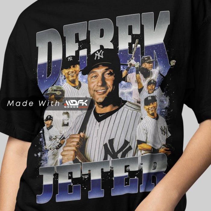 Yankees Derek Jeter Shirt, Baseball Shirt for Fans, New York Tee, Sports Lover Gift, MLB T-shirt, Iconic Player Shirt MDFK60