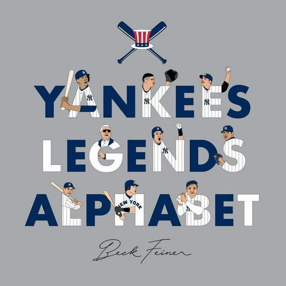 Yankees Legends Alphabet, (Hardcover)