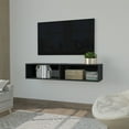 thumbnail image 1 of Entertainment Center Yankton Floating TV Stand with Spacious Shelves and Cable Management,Media Console, 1 of 8
