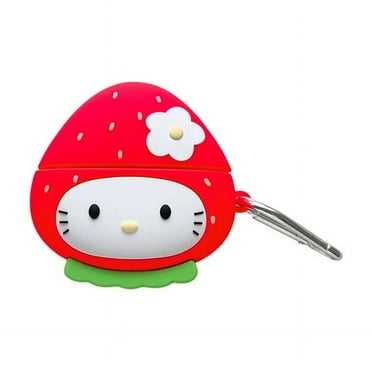 Yanluna 2024 3D Strawberry Hello Kitty Earphone Cover For Apple AirPods 1 2 3 Generation Airpods Pro Wireless Bluetooth Headphone Case