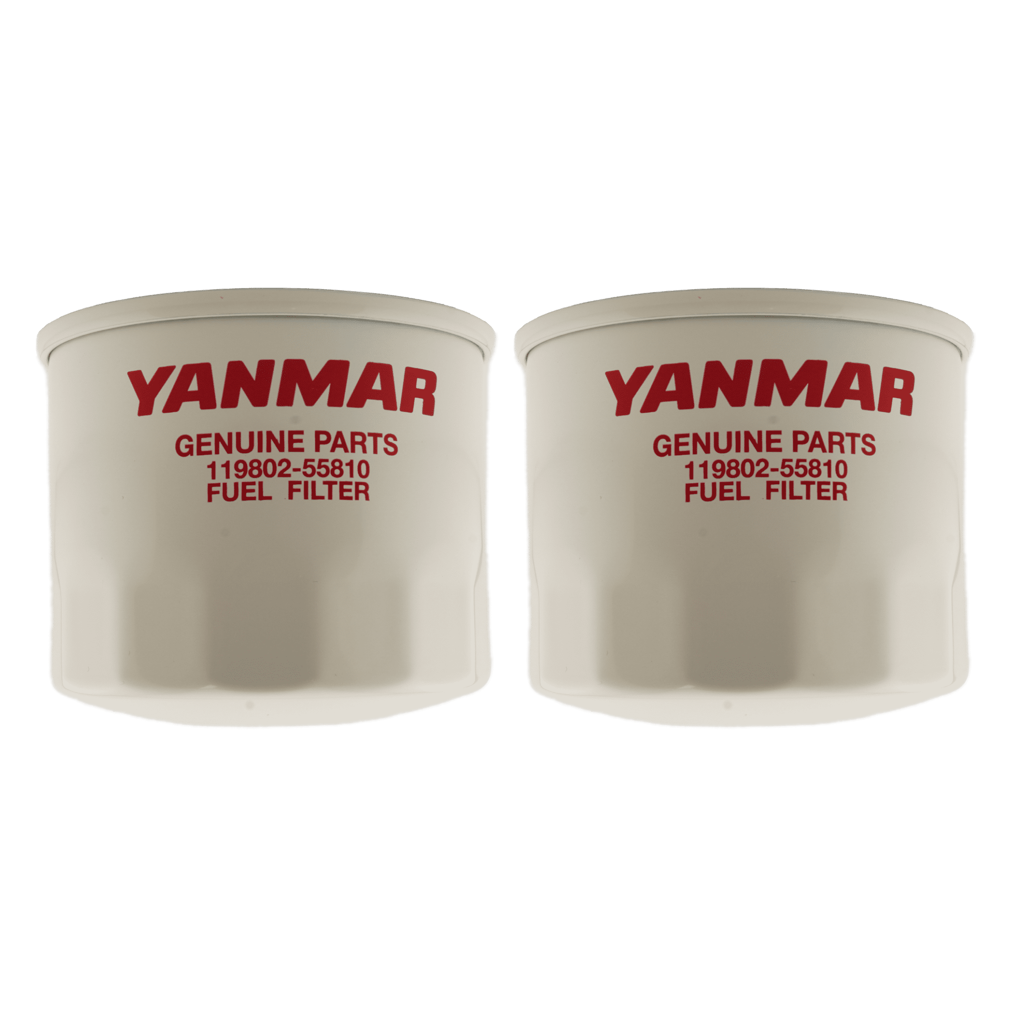 Yanmar 119802-55810 Fuel Filter (Pack of 2)