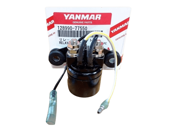 Yanmar 128990-77550 Magnetic Relay Starter 12V Fits 13JH4E 3JH5E 4JH4 4JH5E 2YM15 3YM20 3YM27 3YM30