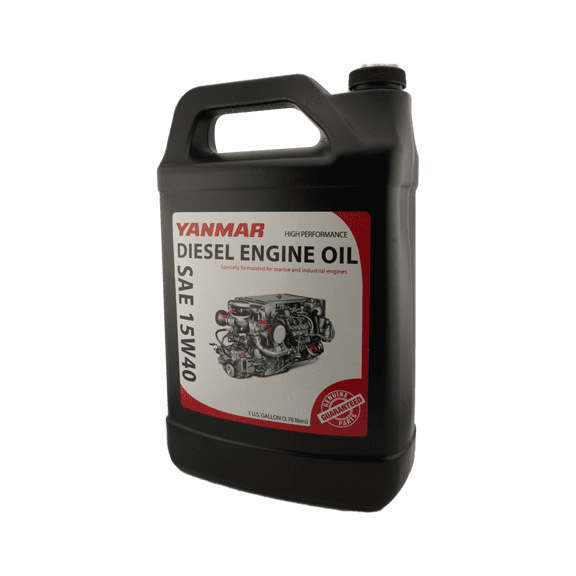 Yanmar 41540G 15W-40 High Performance Diesel Engine Oil, 1 Gallon