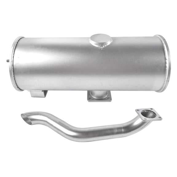 Yanmar 4TNV98 Engine Muffler Silencer for Takeuchi TL130 Excavator 420mm x 175mm Replacement Exhaust Component