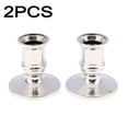 thumbnail image 1 of Yannee 10 Pair Candle Base Holder Pillar Taper Candlestick Stand Plastic Home Party Decor, 1 of 11