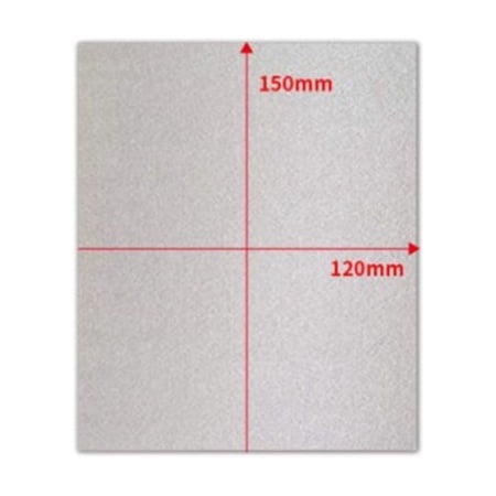 Yannee 10 Pcs 12 x 15cm Microwave Oven Universal Mica Wave Guide Replacement Cover Sheet Mesh Cut Size