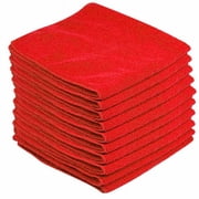 Yannee 10 Pcs Microfiber Cleaning Cloths Kitchen, All-Purpose Cleaning Towels for Glasses,Car,House,Window