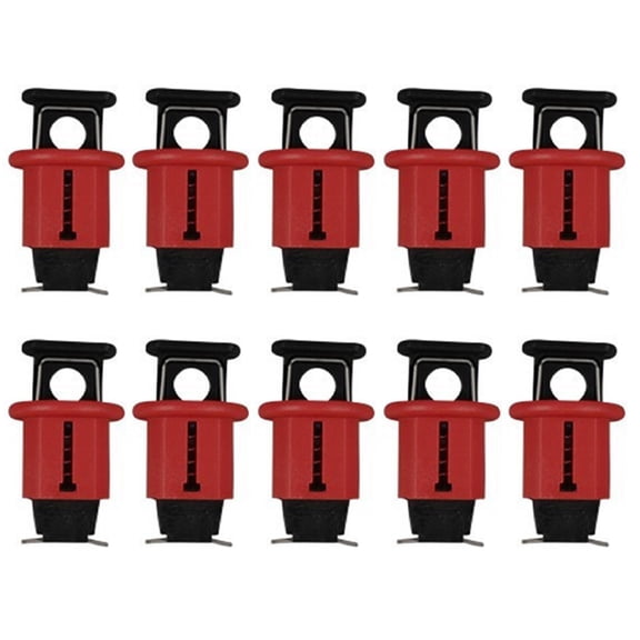 Yannee 10 Pcs Miniature Circuit Breaker Lockout MCB Lock Off Device for Power Isolation