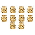thumbnail image 1 of Yannee 10 Pcs Threaded Brass Inserts Metal Heat Set M2-M6 Screw Inserts for 3D Printing Threaded Insert Brass for Reliable Performance, 1 of 8