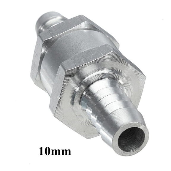 Yannee 10MM Aluminum Check Valve for Car Automotive Fuel Gas Oil Diesel Carburetor