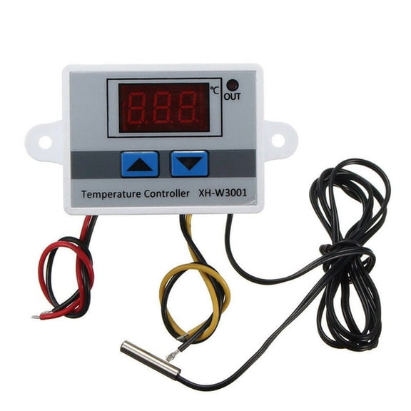 Yannee 1PCSTemperature Regulator 110V-220V Digital Thermostat For XH-W3001 with Probe
