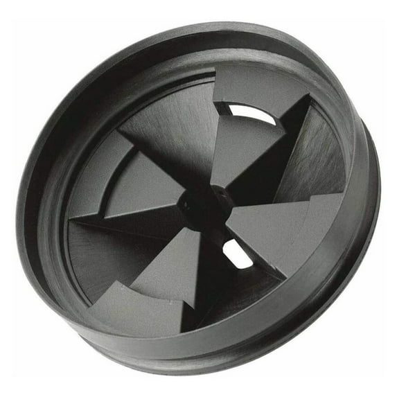 Yannee 3 Pcs Garbage Disposal Stopper,Rubber Disposal Splash Guard for InSinkErator,Black