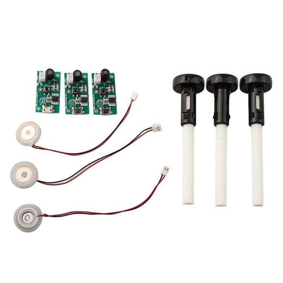 Yannee 3 Pcs USB Humidifier Module USB Spray Module Circuit Board Atomization Module