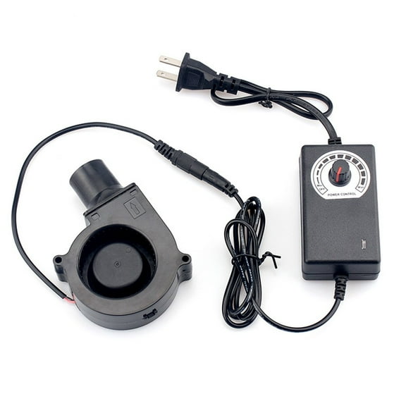 Yannee 7530 Air Blower Fan DC12V Centrifugal Air Turbo Cooling Cooler Fan Barbeque,Blower