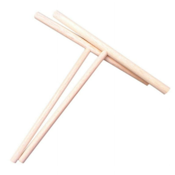 Yannee 8 Pcs Crepe Spreader Sticks,Wooden Round Batter Pancake Crepe Spreader Stick Kitchen Tools for Making Crepes