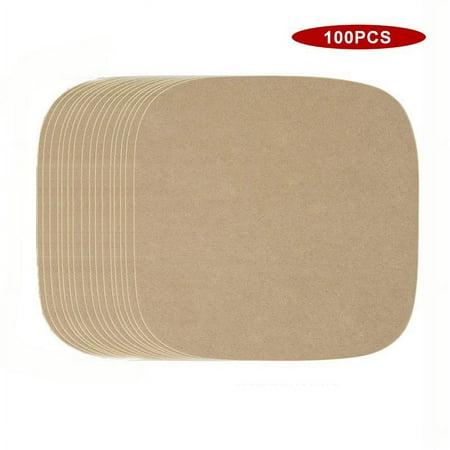 Yannee Air Fryer Parchment Paper Liners, 100Pcs Square Air Fryer Liners, 8.5 Inch Perforated Parchment Paper Sheets for Air Fryer and Bamboo Steaming Basket Wood Color