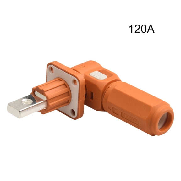 Yannee Battery Energy Storage Connector 120A Quick Plug Terminal Elbow Power Connector Waterproof Electrical Equipment Supplies-Cable Wire Conduit