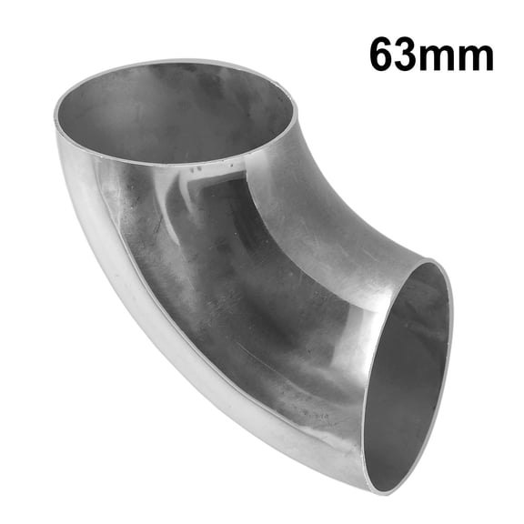 Yannee Bending Radius 1.5D Stainless Steel 304 Elbow 90° Degree Exhaust 34-102mm