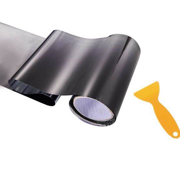 Yannee Cars Window Strip Tint Film Privacy Film, Sun Shade Roll,Car Shade Front Windshield, Heat & UV Block and Scratch Resistant