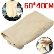 Yannee Chamois Leather Car Washing Towel,Car Cleaning Cloth Wash Suede Absorbent Quick Dry Towel,40*60cm Water Absorbent Rag - 1 Pcs