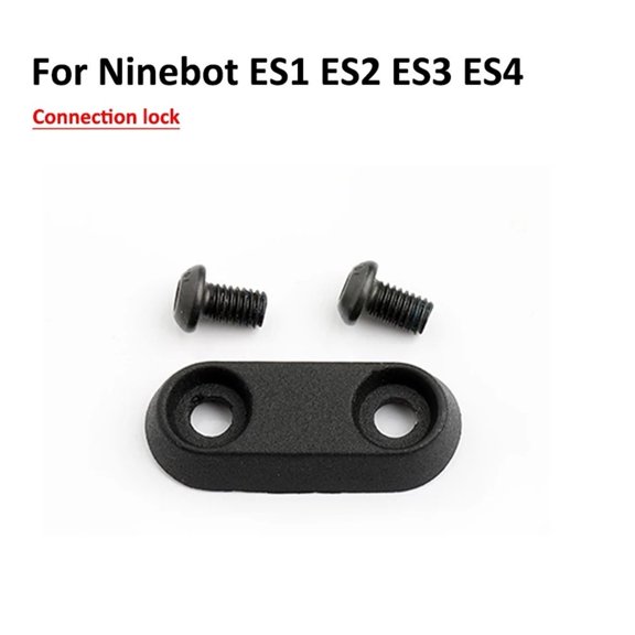 Yannee Electric Scooter Battery Cabin Clamp Cover Connection Lock with 2 Screws for NINEBOT ES1 ES2 ES3 ES4