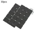 thumbnail image 1 of Yannee Non-slip Chair Leg Sofa Table Feet Mat,Self-Adhesive Furniture Leg Pads,Protector Rubber Pads,Wear-resistance Simple Square Mats,Black(30 Pcs), 1 of 12
