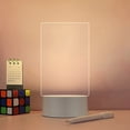 thumbnail image 1 of Yannee Note Board Creative LED Night Light USB Message Board Holiday Light with Pen, 1 of 10