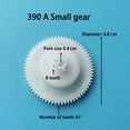 thumbnail image 2 of Yannee Plastic Gears For Kids Electric Rc Car 550 And 390 Gearbox Ride Toy Car Children S Electric Car Large Medium Small Gear Electric Motors Accessories 2 of 12