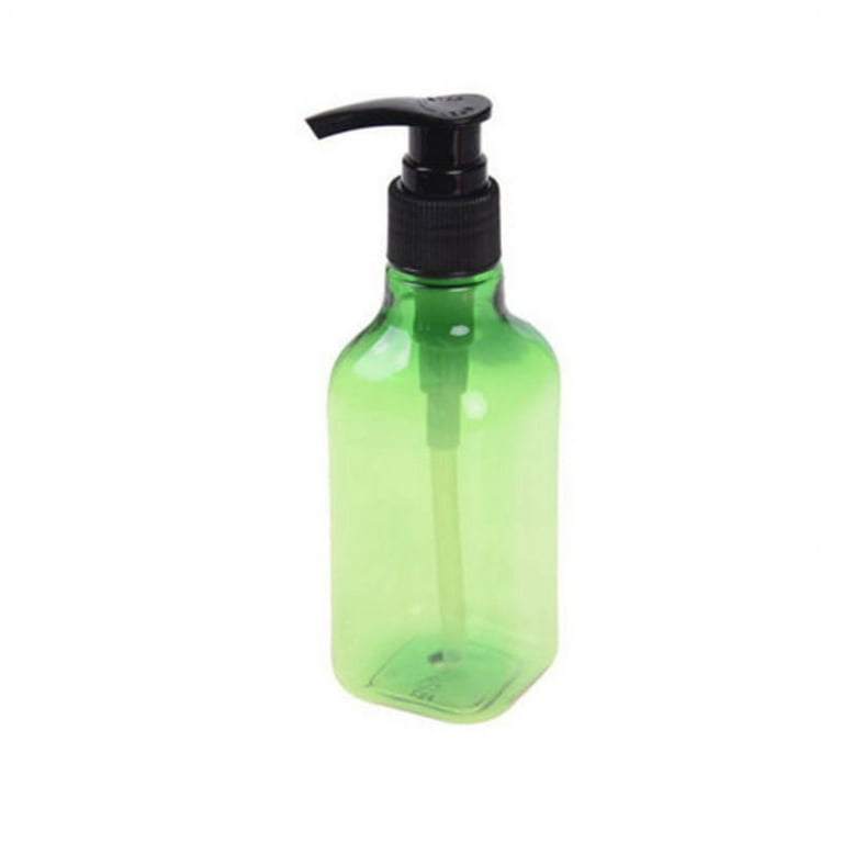 Yannee Shampoo Bottles with Pump 200ml Empty Refillable Shower Bottle Plastic Reusable Squeeze Lotion Dispenser for Shampoo and Conditioner Body